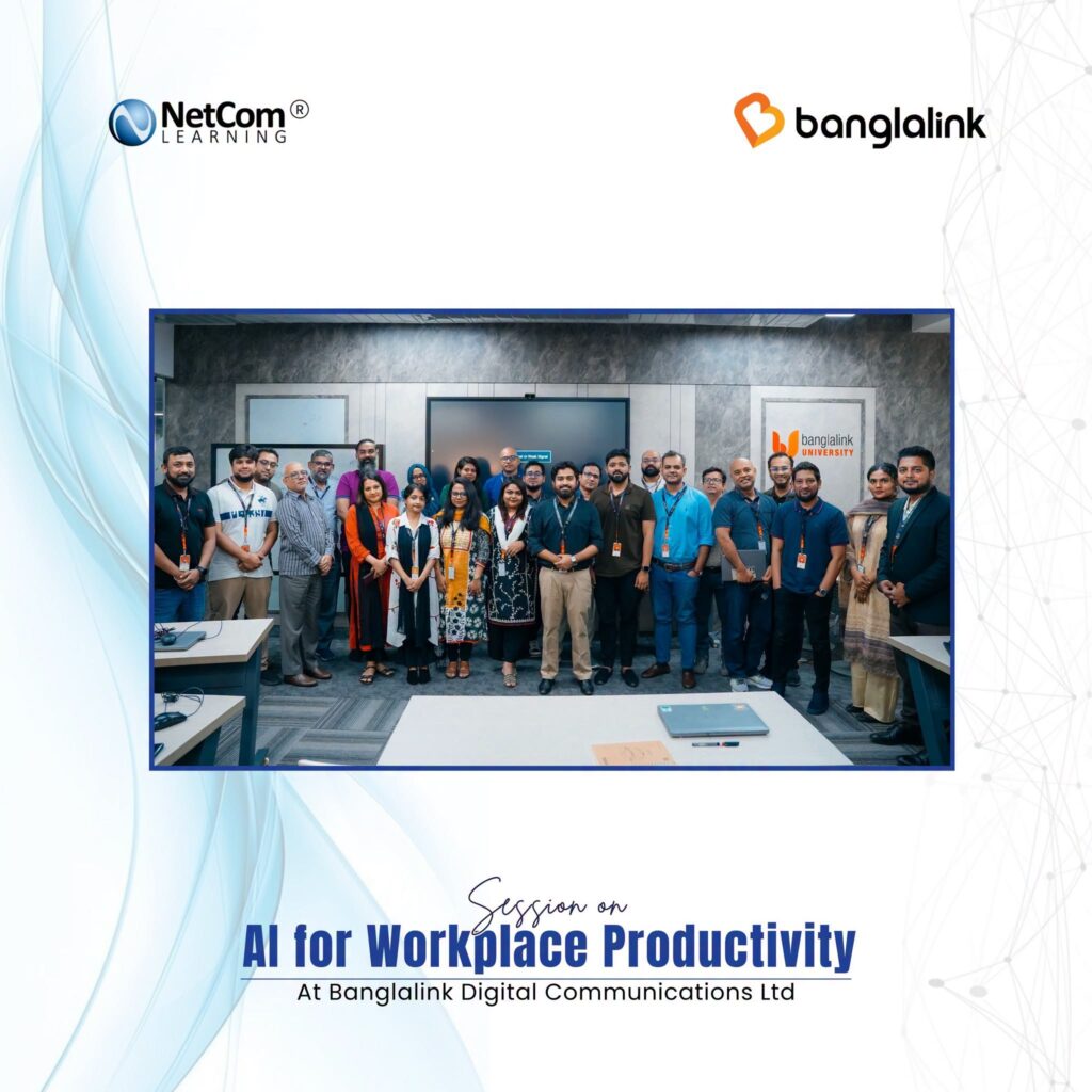 AI for Workplace Productivity Session at Banglalink