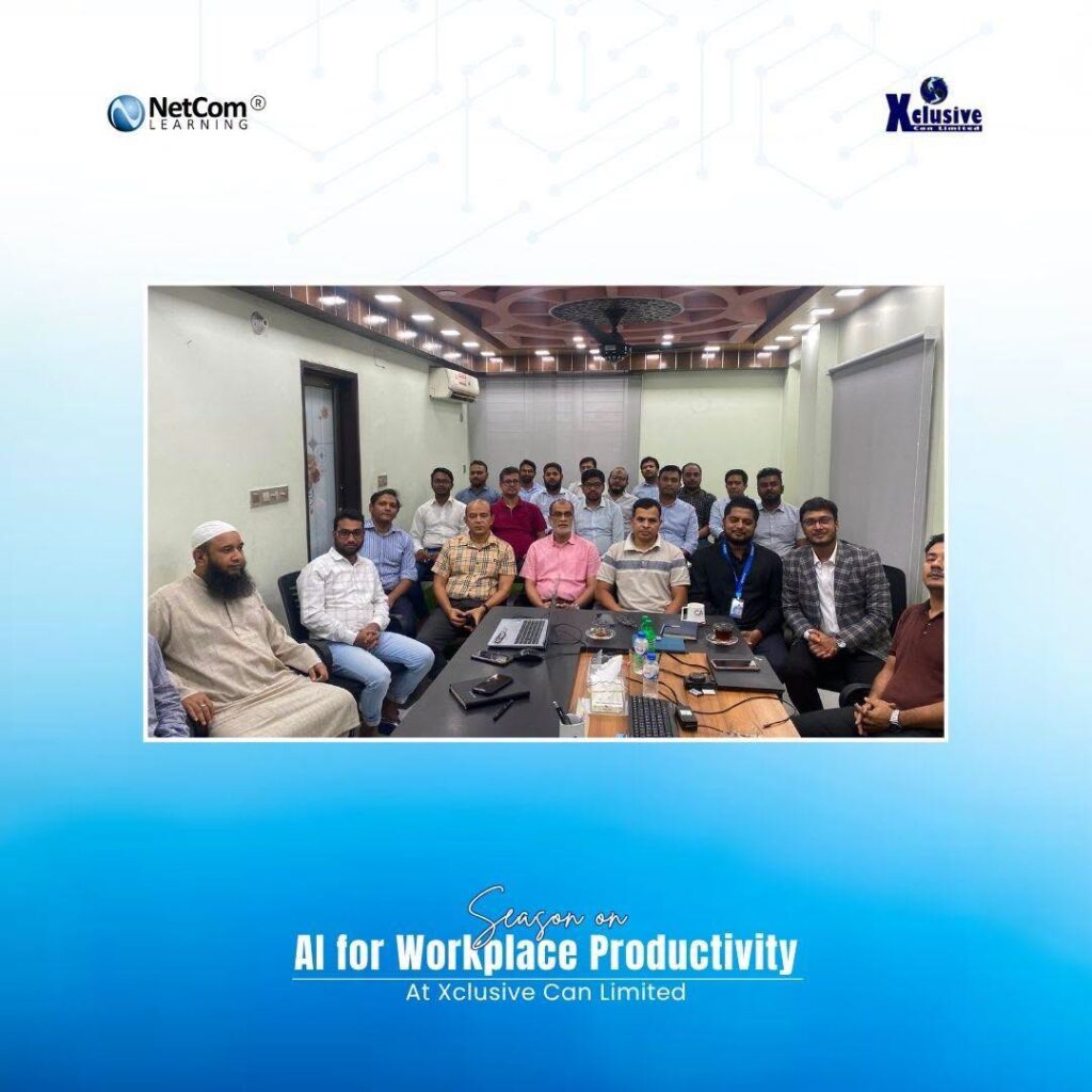 AI for Workplace Productivity Session at Xclusive Can Limited