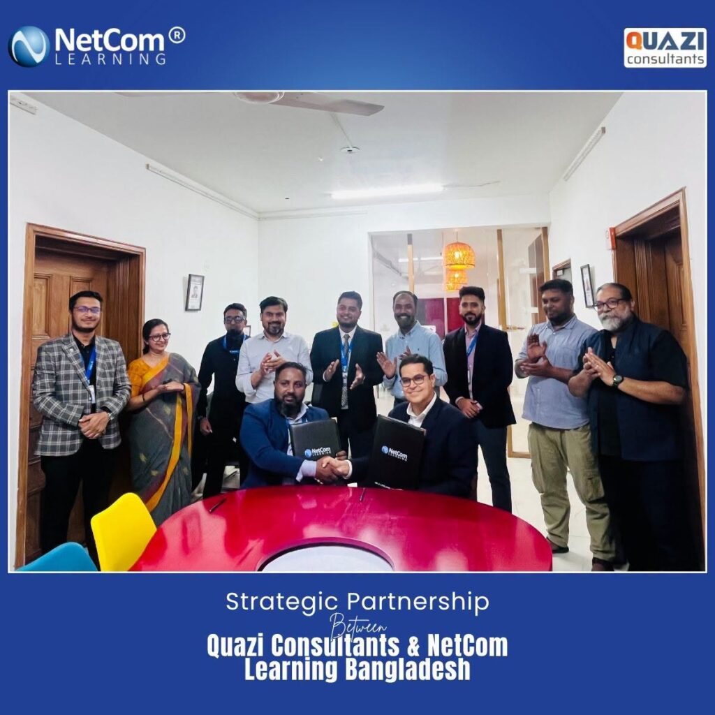 NetCom Learning Bangladesh and Quazi Consultants Sign Strategic Partnership MoU