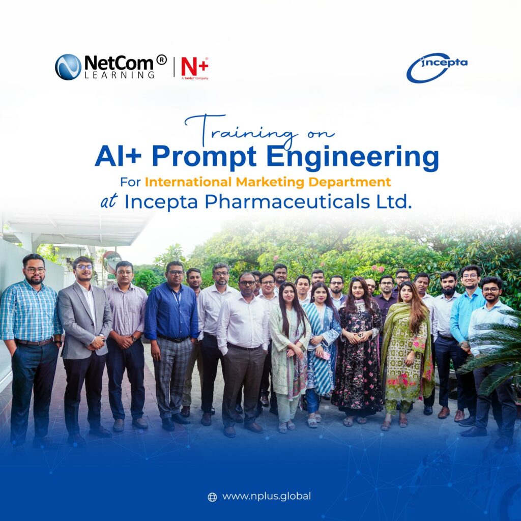 Training on AI + Prompt Engineering For International Marketing Department at Inception Pharmaceuticals Ltd