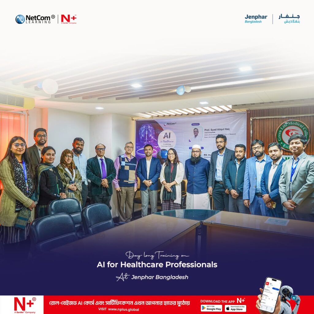 AI for Healthcare Professionals Training at Jenphar Bangladesh