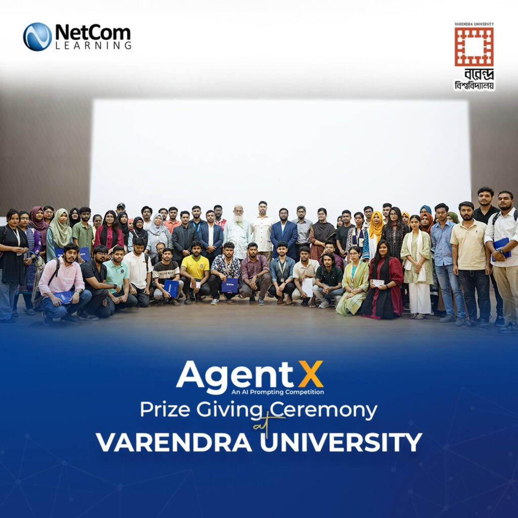 Agent X AI Prompting Competition Prize-Giving at Varendra University