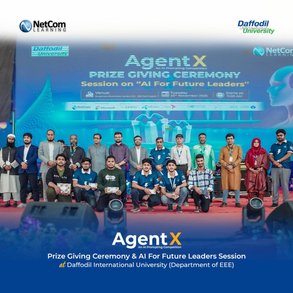 Agent X Prize-Giving & “AI for Future Leaders” Session at Daffodil International University (EEE)