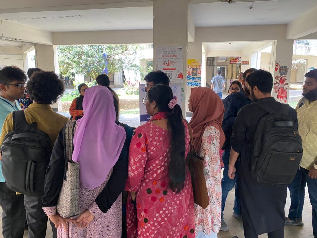 Agent X at Jahangirnagar University