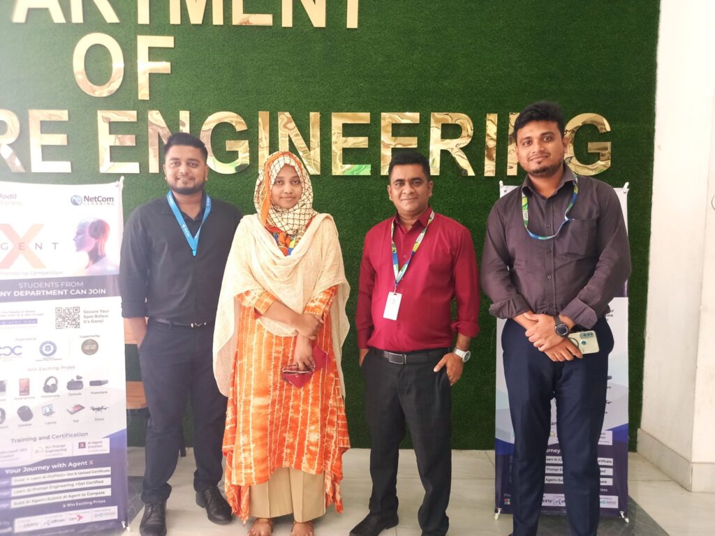 Agent X at Daffodil International University
