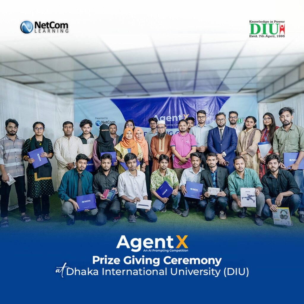 Celebrating the Visionaries: Agent X Champions at Dhaka International University – DIU