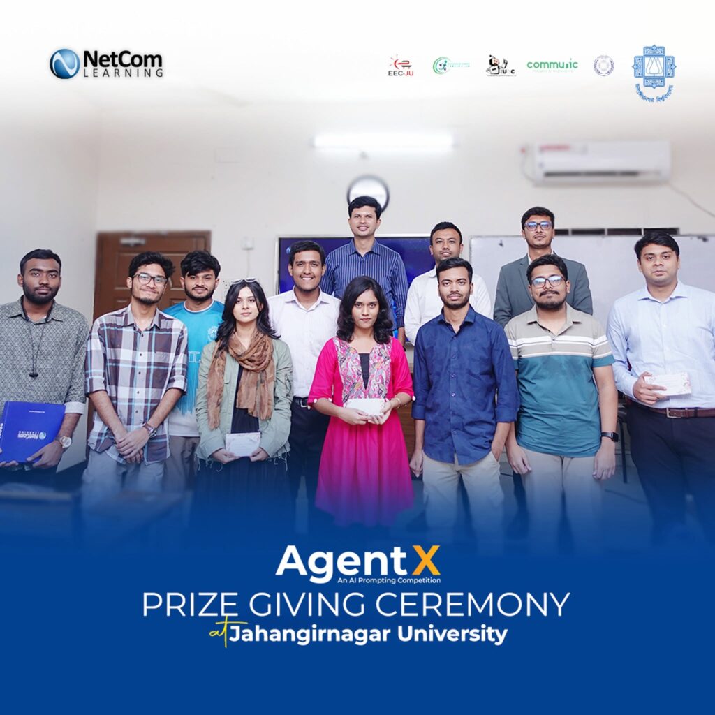 Celebrating the Visionaries: Agent X Champions at Jahangirnagar University!