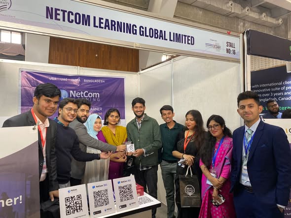 Connecting with Tomorrow’s Leaders: NetCom Learning at the BRAC University Job Fair