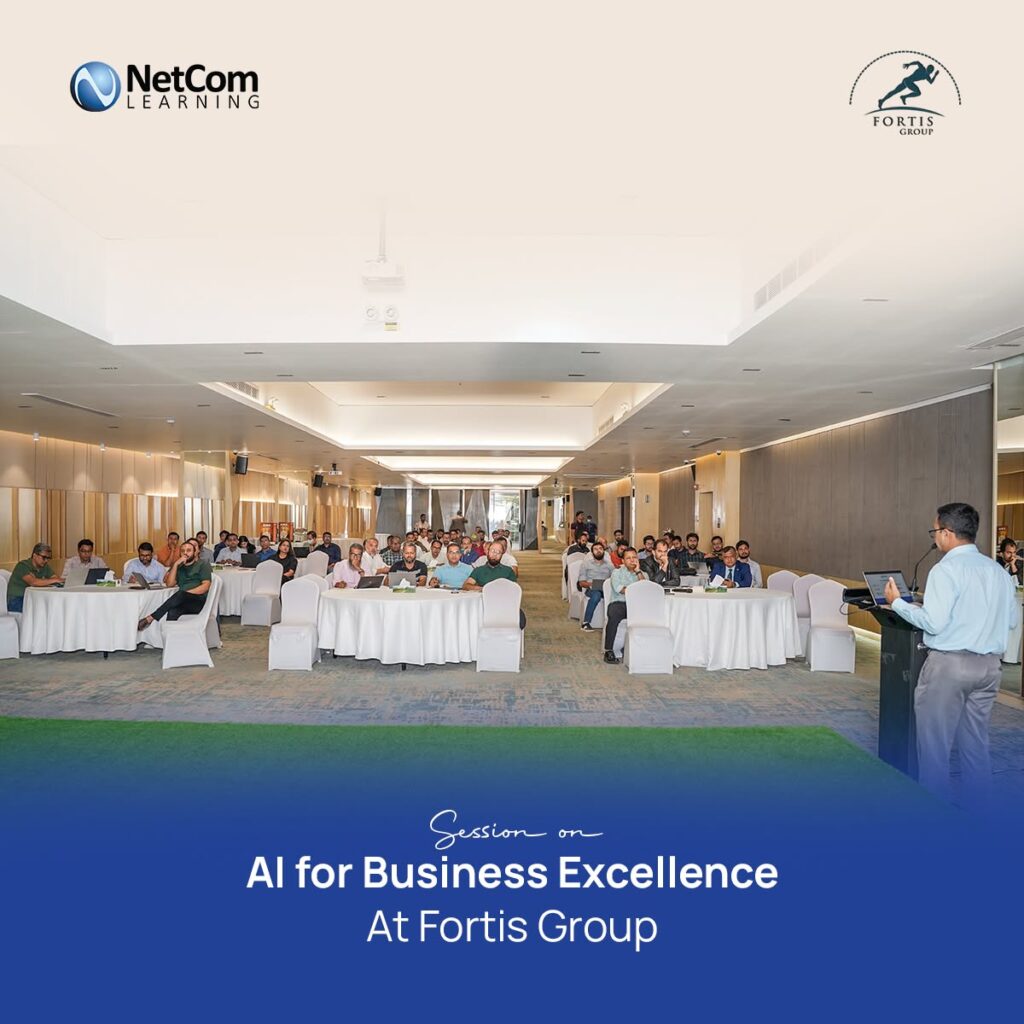 Elevating Excellence: NetCom Learning Bangladesh Delivers “AI for Business Excellence” Session at Fortis Group