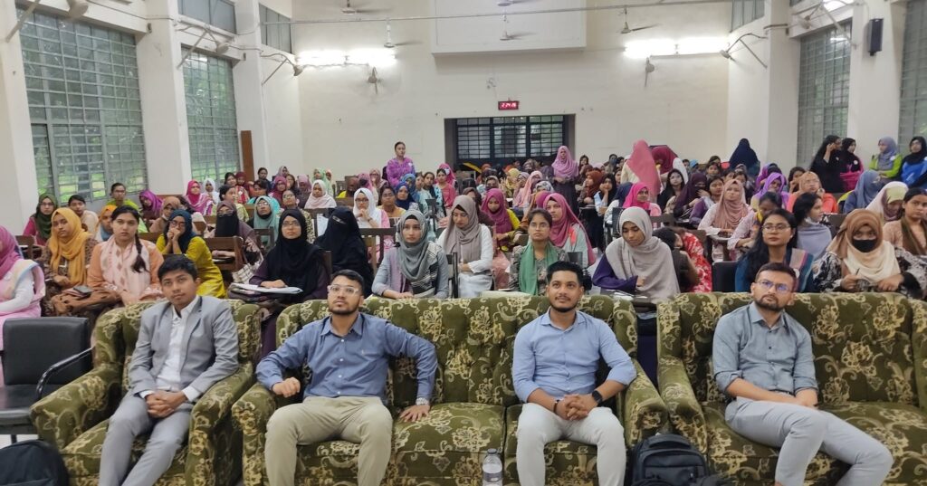 Inspiring Future Innovators: Agent X Seminar at Govt. College of Applied Human Science, Azimpur