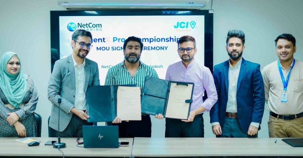NetCom Learning Bangladesh Signs MoU with JCI Bangladesh