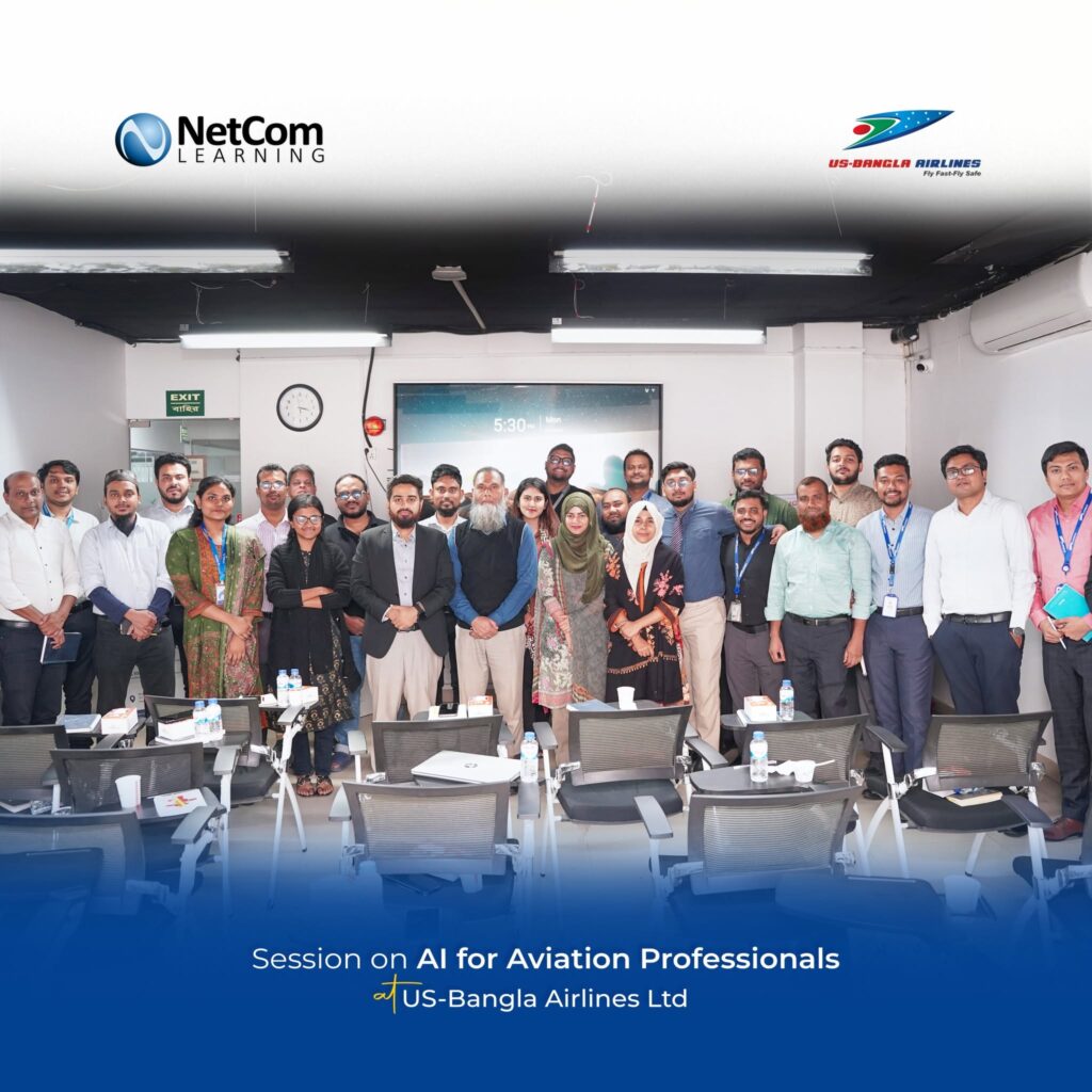 Sky-High Efficiency: Session on AI for Aviation Professionals at US-Bangla Airlines