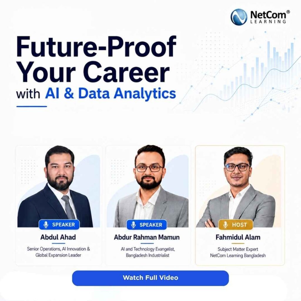 Webinar_Future Proof Your Career wit h AI & Data Analytics